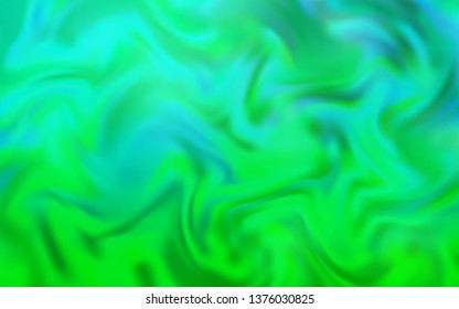 Light Green vector abstract blurred layout. New colored illustration in blur style with gradient. Elegant background for a brand book.