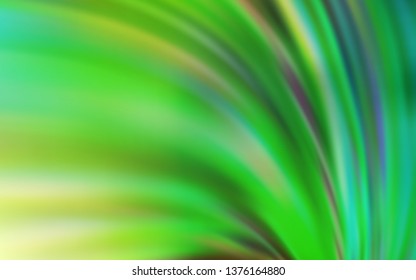 Light Green vector abstract blurred layout. New colored illustration in blur style with gradient. Blurred design for your web site.