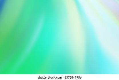 Light Green vector abstract blurred layout. Modern abstract illustration with gradient. New style design for your brand book.