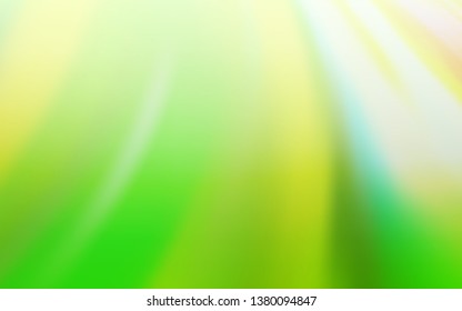 Light Green vector abstract blurred background. Colorful illustration in abstract style with gradient. New style for your business design.