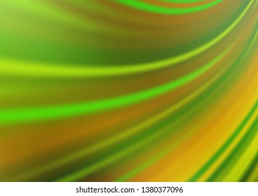 Light Green vector abstract blurred template. A vague abstract illustration with gradient. Brand new style for your business design.