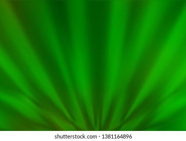 Light Green vector abstract blurred pattern. Colorful illustration in abstract style with gradient. A new texture for your design.