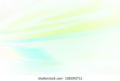 Light Green vector abstract blurred background. Glitter abstract illustration with gradient design. New way of your design.