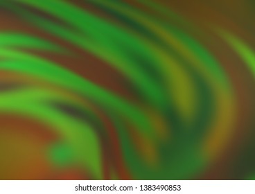 Light Green vector abstract blurred background. Modern geometrical abstract illustration with gradient. A new texture for your design.