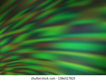 Light Green vector abstract blurred pattern. Shining colorful illustration in a Brand new style. A completely new template for your design.