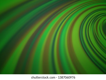 Light Green vector abstract blurred background. Glitter abstract illustration with an elegant design. The template for backgrounds of cell phones.