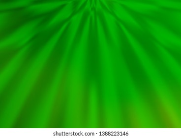 Light Green vector abstract blurred template. Colorful illustration in blurry style with gradient. The blurred design can be used for your web site.