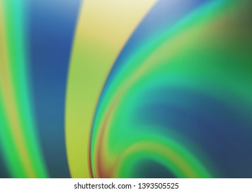 Light Green vector abstract blurred pattern. Colorful illustration in abstract style with gradient. A completely new design for your business.
