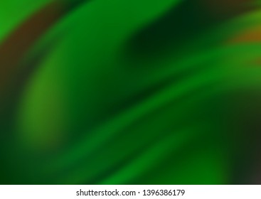 Light Green vector abstract blurred template. Shining colorful illustration in a Brand new style. The blurred design can be used for your web site.