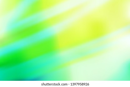 Light Green vector abstract blurred background. Creative illustration in halftone style with gradient. Smart design for your work.