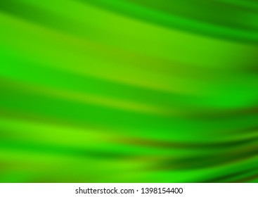 Light Green vector abstract blurred pattern. A vague abstract illustration with gradient. The best blurred design for your business.