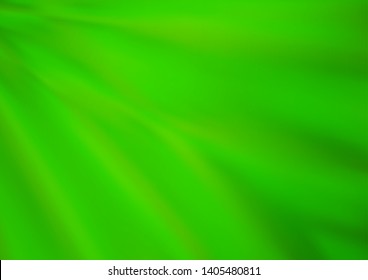 Light Green vector abstract blurred template. Glitter abstract illustration with an elegant design. A completely new design for your business.