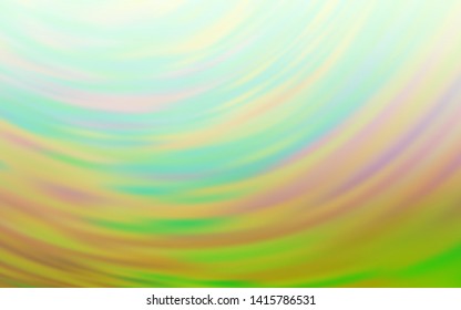 Light Green vector abstract blurred background. Abstract colorful illustration with gradient. Background for designs.