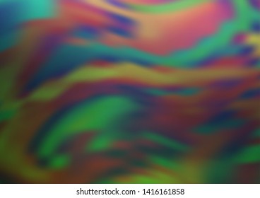 Light Green vector abstract blurred template. Colorful illustration in abstract style with gradient. The blurred design can be used for your web site.