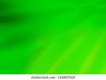 Light Green vector abstract blurred template. A completely new color illustration in a bokeh style. The template for backgrounds of cell phones.