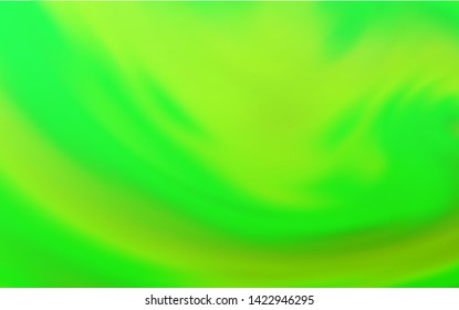 Light Green vector abstract blurred layout. An elegant bright illustration with gradient. Blurred design for your web site.
