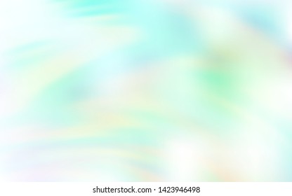 Light Green vector abstract blurred layout. Shining colored illustration in smart style. New style design for your brand book.
