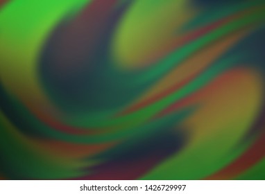 Light Green vector abstract blurred background. Colorful abstract illustration with gradient. The best blurred design for your business.