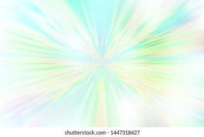 Light Green vector abstract blurred background. Glitter abstract illustration with gradient design. The best blurred design for your business.