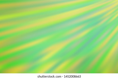 Light Green vector abstract blurred layout. A completely new colored illustration in blur style. Blurred design for your web site.