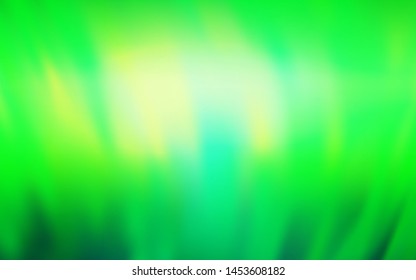 Light Green vector abstract blurred background. New colored illustration in blur style with gradient. New style design for your brand book.