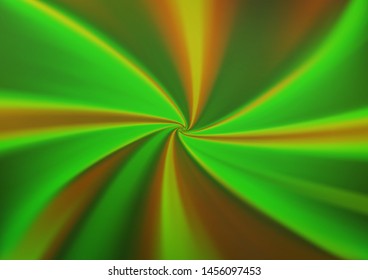 Light Green vector abstract blurred template. A completely new color illustration in a bokeh style. The blurred design can be used for your web site.