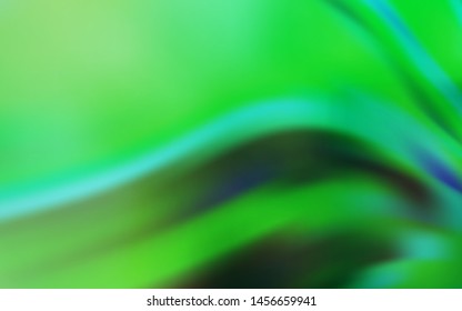 Light Green vector abstract blurred background. Creative illustration in halftone style with gradient. The best blurred design for your business.
