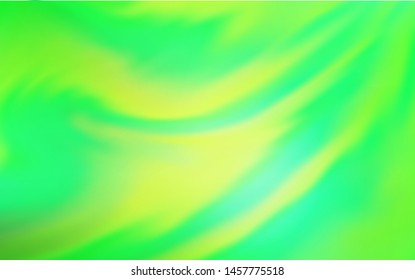 Light Green vector abstract blurred background. Colorful abstract illustration with gradient. New style design for your brand book.