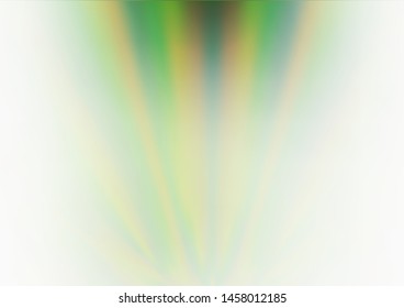 Light Green vector abstract blurred template. Colorful illustration in abstract style with gradient. The blurred design can be used for your web site.