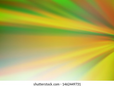 Light Green vector abstract blurred pattern. Colorful illustration in blurry style with gradient. Brand new design for your business.