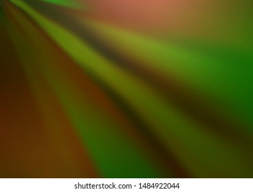 Light Green vector abstract blurred background. Creative illustration in halftone style with gradient. A completely new template for your design.