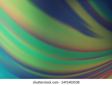 Light Green vector abstract blurred background. A vague abstract illustration with gradient. The background for your creative designs.