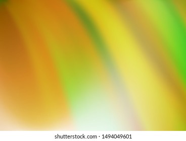 Light Green vector abstract blurred template. An elegant bright illustration with gradient. The elegant pattern for brand book.