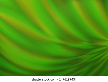 Light Green vector abstract blurred template. Colorful abstract illustration with gradient. The blurred design can be used for your web site.