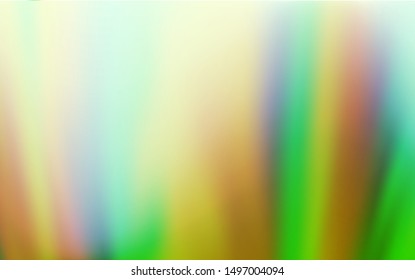 Light Green vector abstract blurred background. Creative illustration in halftone style with gradient. New design for your business.