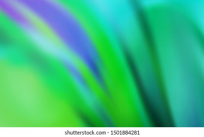 Light Green vector abstract blurred background. Colorful abstract illustration with gradient. The best blurred design for your business.