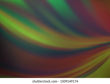 Light Green vector abstract blurred pattern. A completely new color illustration in a bokeh style. A new texture for your design.