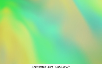 Light Green vector abstract blurred background. Shining colored illustration in smart style. New way of your design.