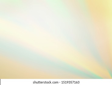 Light Green vector abstract blurred template. Colorful illustration in blurry style with gradient. Brand new design for your business.