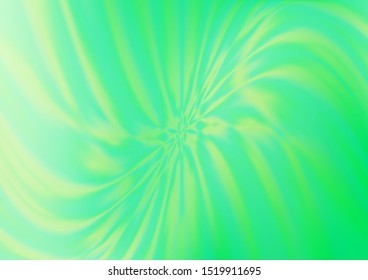 Light Green vector abstract blurred background. Creative illustration in halftone style with gradient. The blurred design can be used for your web site.