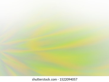 Light Green vector abstract blurred template. Glitter abstract illustration with an elegant design. The template can be used for your brand book.