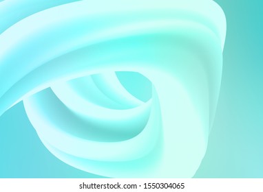 Light Green vector abstract blurred background. Creative illustration in halftone style with gradient. Smart design for your work.