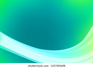 Light Green vector abstract blurred background. An elegant bright illustration with gradient. New design for your business.