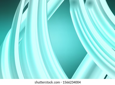 Light Green vector abstract blurred layout. A completely new colored illustration in blur style. Blurred design for your web site.