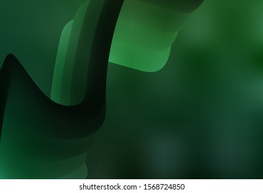 Light Green vector abstract blurred layout. Modern abstract illustration with gradient. Elegant background for a brand book.