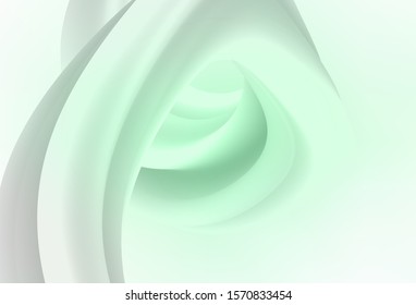 Light Green vector abstract blurred layout. An elegant bright illustration with gradient. New style for your business design.
