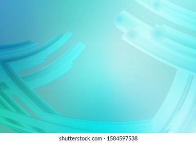 Light Green vector abstract blurred background. Abstract colorful illustration with gradient. The best blurred design for your business.