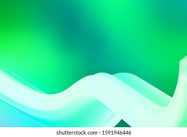 Light Green vector abstract blurred background. Abstract colorful illustration with gradient. New way of your design.