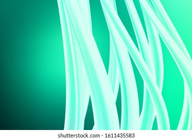 Light Green vector abstract blurred background. Colorful abstract illustration with gradient. Smart design for your work.