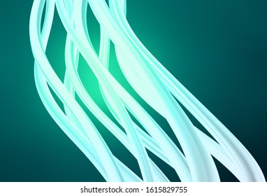 Light Green vector abstract blurred layout. Glitter abstract illustration with gradient design. New style design for your brand book.